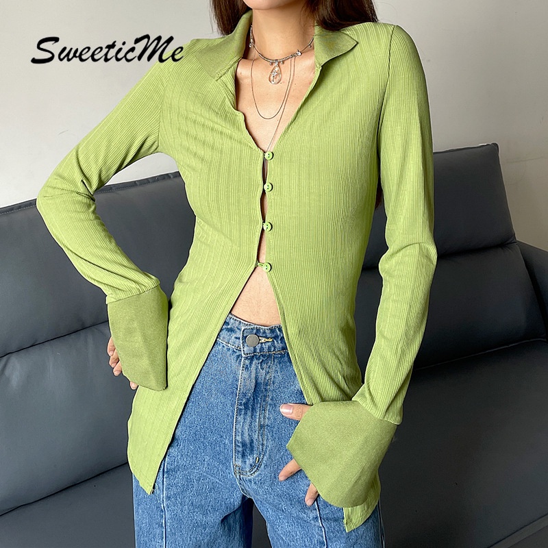 Áo Khoác Cardigan Tay Dài Màu Trơn Dáng Ôm Thời Trang 2022 Dành Cho Bạn Nữ