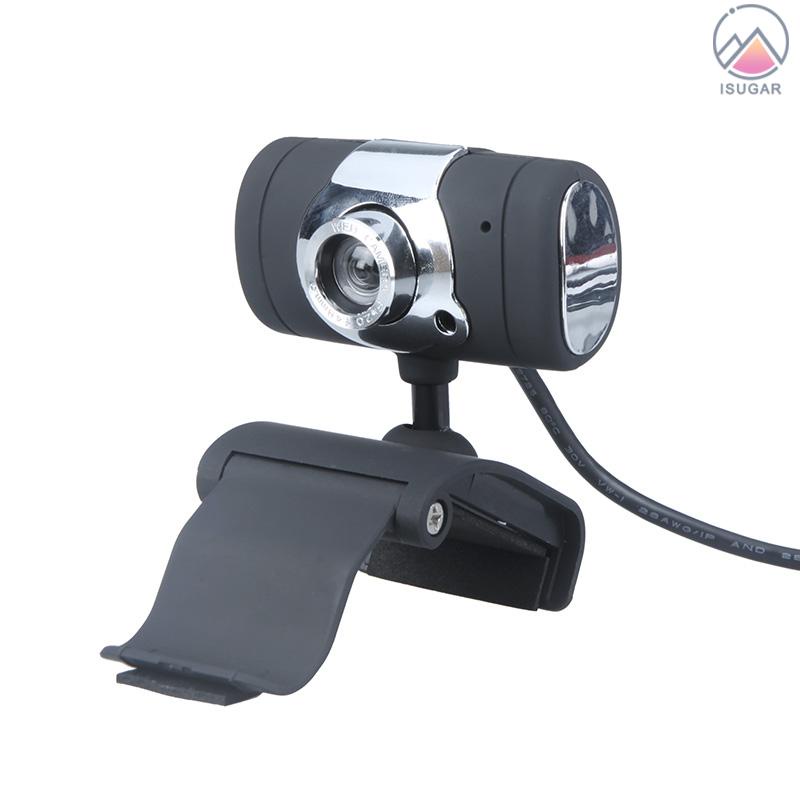 Webcam Usb 2.0 0.3 Million Pixels Hd Tích Hợp Micro Cho Máy Tính / Laptop Đen | BigBuy360 - bigbuy360.vn