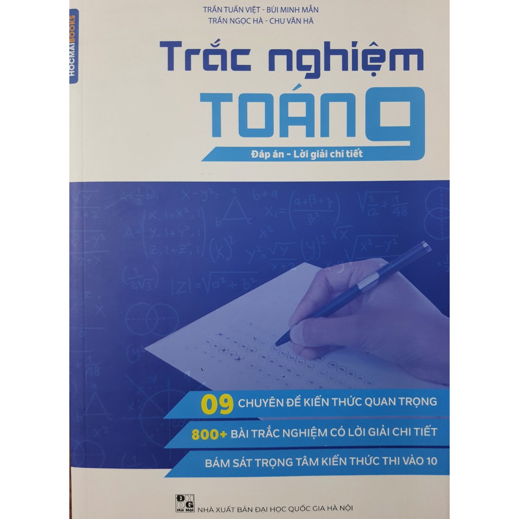 Sách - Trắc nghiệm Toán 9 (Đáp án - Lời giải chi tiết)