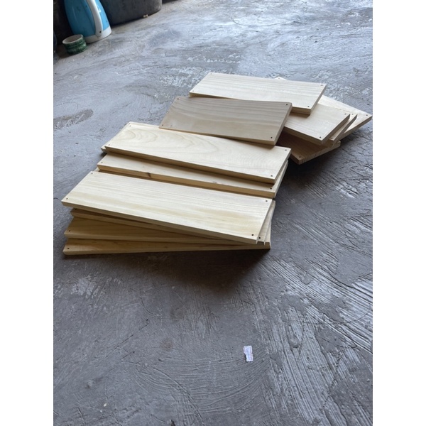 Thanh gỗ thông decor trang trí giá rẻ