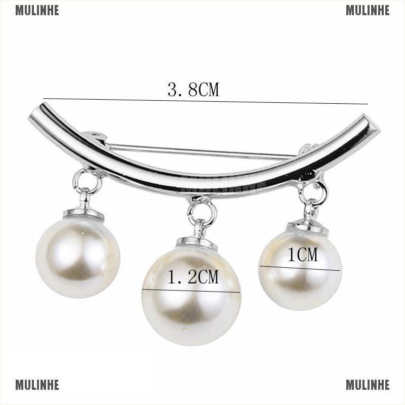 Ghim Cài Áo Hình Chuỗi Ngọc Trai Thời Trang