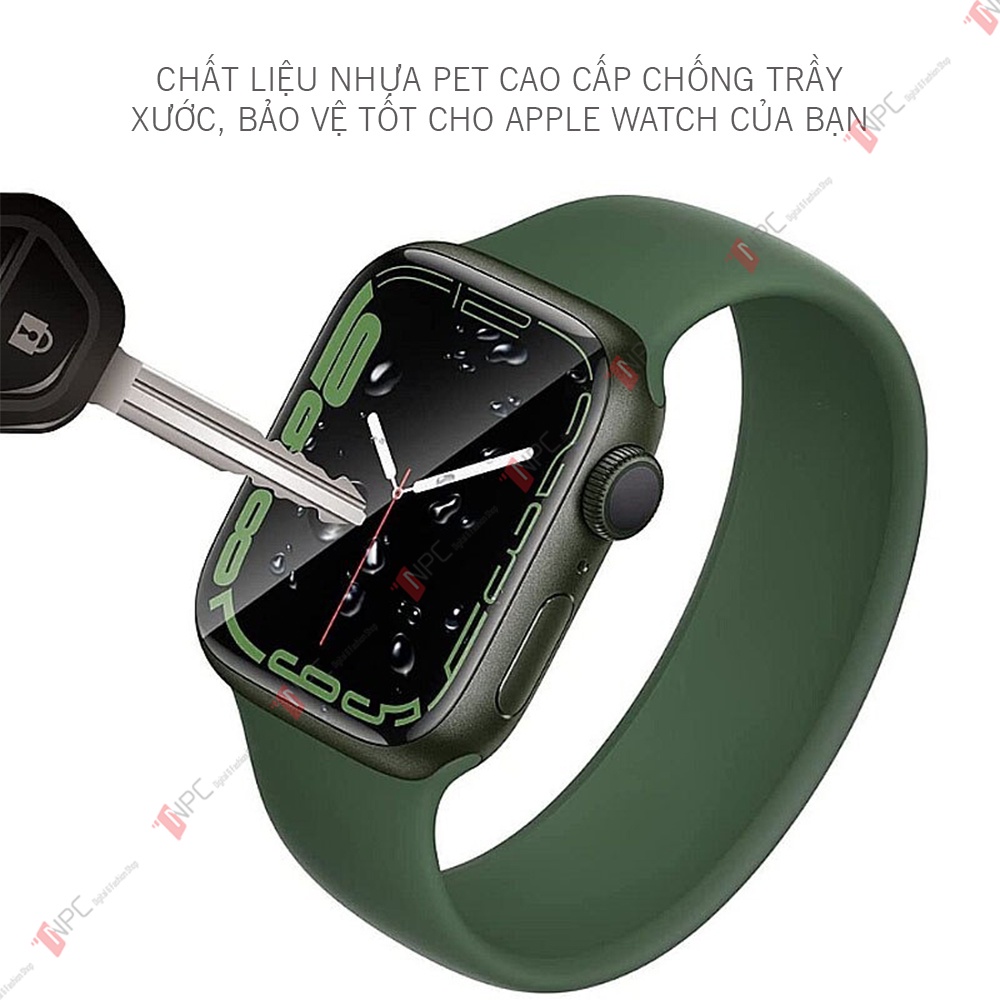 [Video hướng dẫn + Combo 2 miếng] Cường Lực AW Dẻo Viền GOR Protection 3D Series 7 SE/6/5/4 40mm 44mm 41mm 45mm