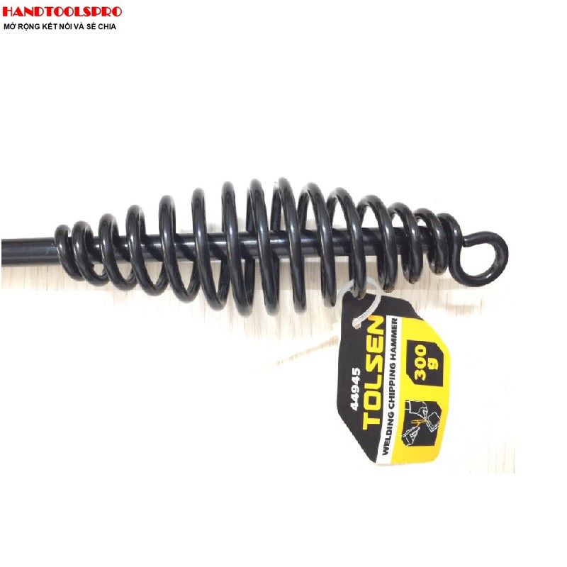 300g Búa gõ gỉ sét cán sắt lò xo TOLSEN 44945
