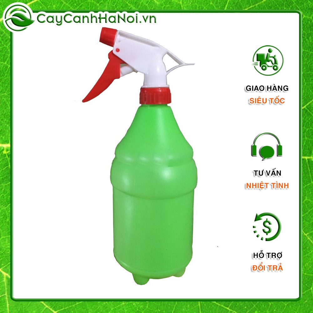 Bình xịt cầm tay 1 lít Chất liệu nhựa cao cấp bền đẹp. bình tưới cây hoa Thiết kế dạng súng phun tiện lợi. 🌱