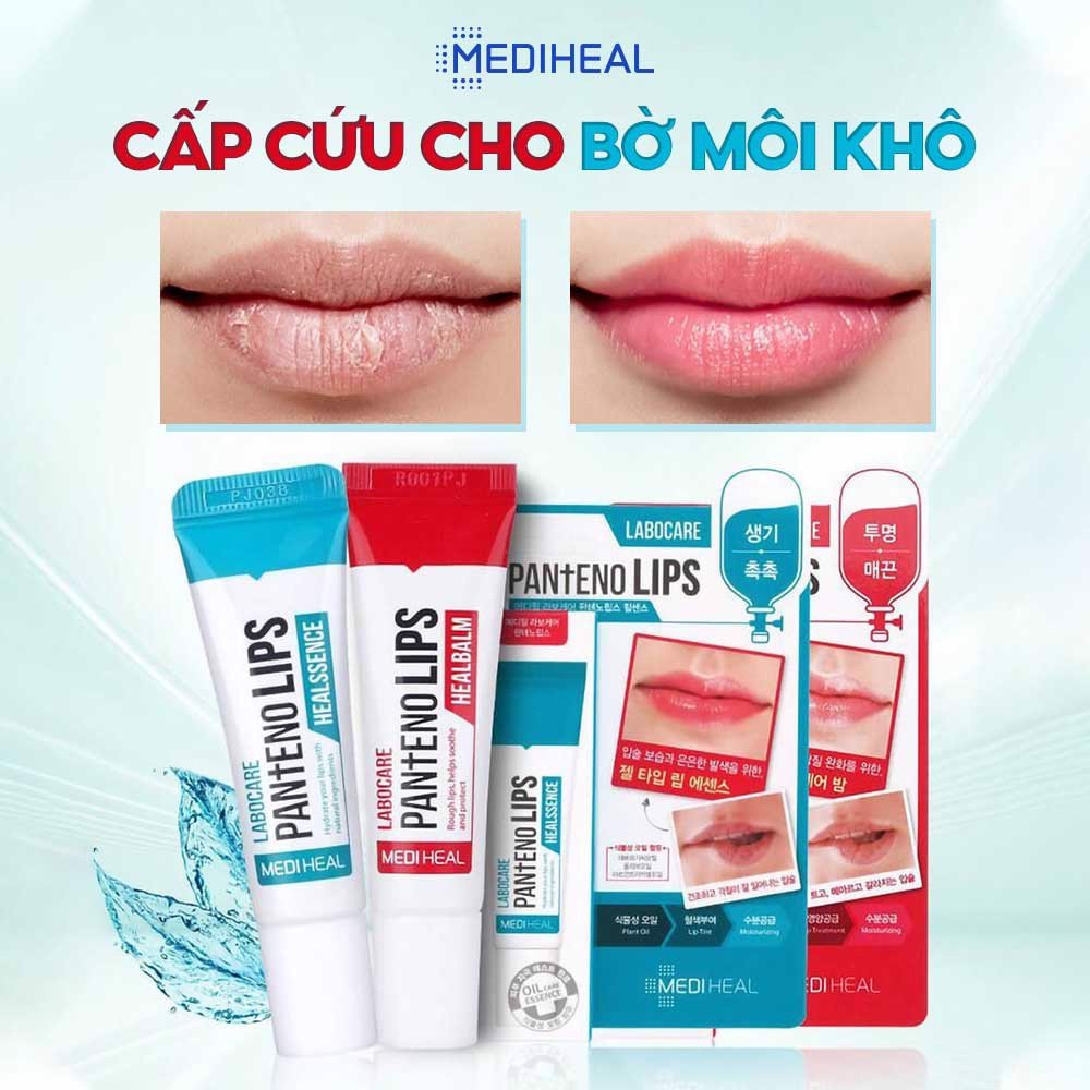 Gel Dưỡng Ẩm, Làm Hồng Môi L&amp;P Cosmetic Mediheal Labocare Pantenolips Healssence 10ml