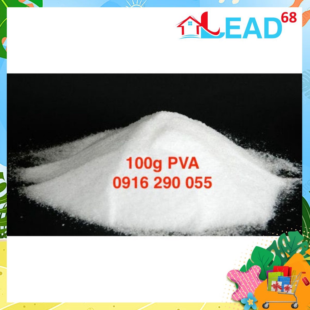 100g Bột nấu keo làm Slime (PVA 217)