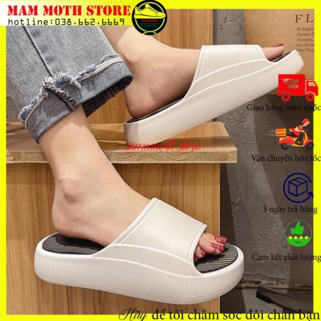 Dép quai ngang,dép đi trong nhà nam nữ đế cao chất liệu eva chống ngấm nước shop MAMMOTH