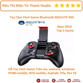 Tay cầm chơi game bluetooth Fifa mobile, Pes, Need for speed Mocute 050 thế hệ mới 2019