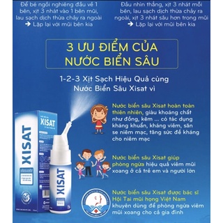 Xisat xịt mũi xanh 75ml