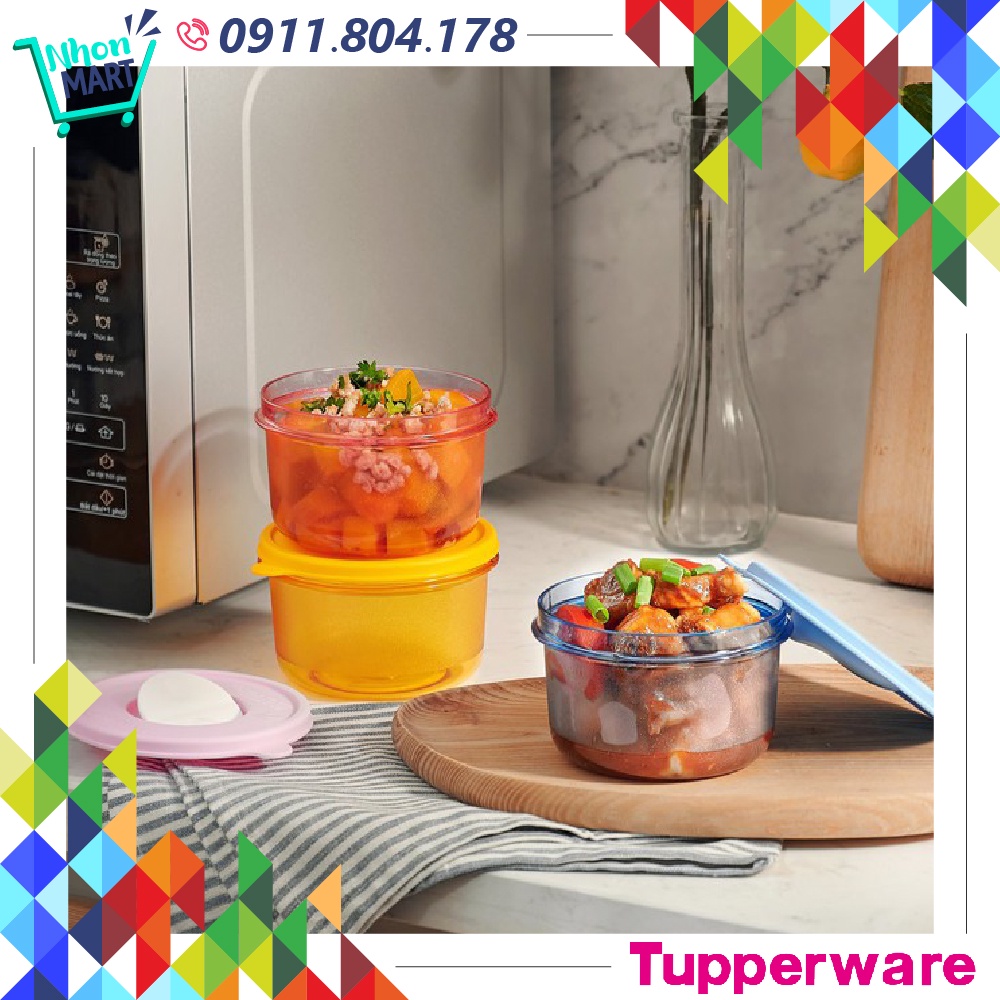Hộp Dùng Trong Lò Vi Sóng Crystalwave Soup Bowl 400ml