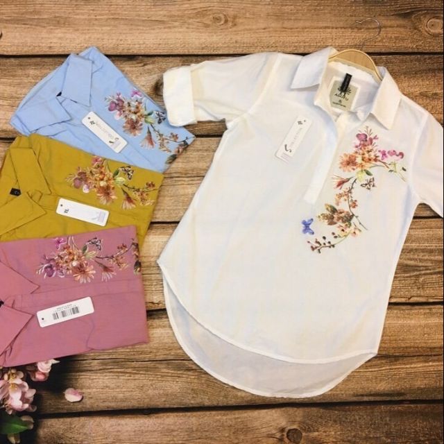 Combo sỉ áo thêu