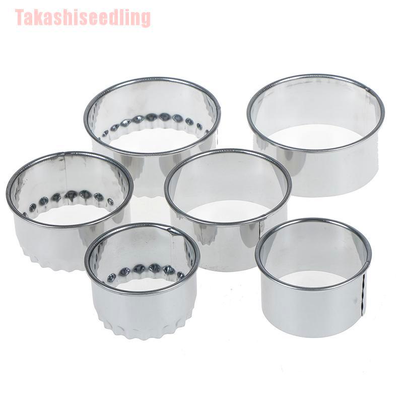 Bộ 3 Khuôn Nướng Bánh Bằng Thép Không Gỉ