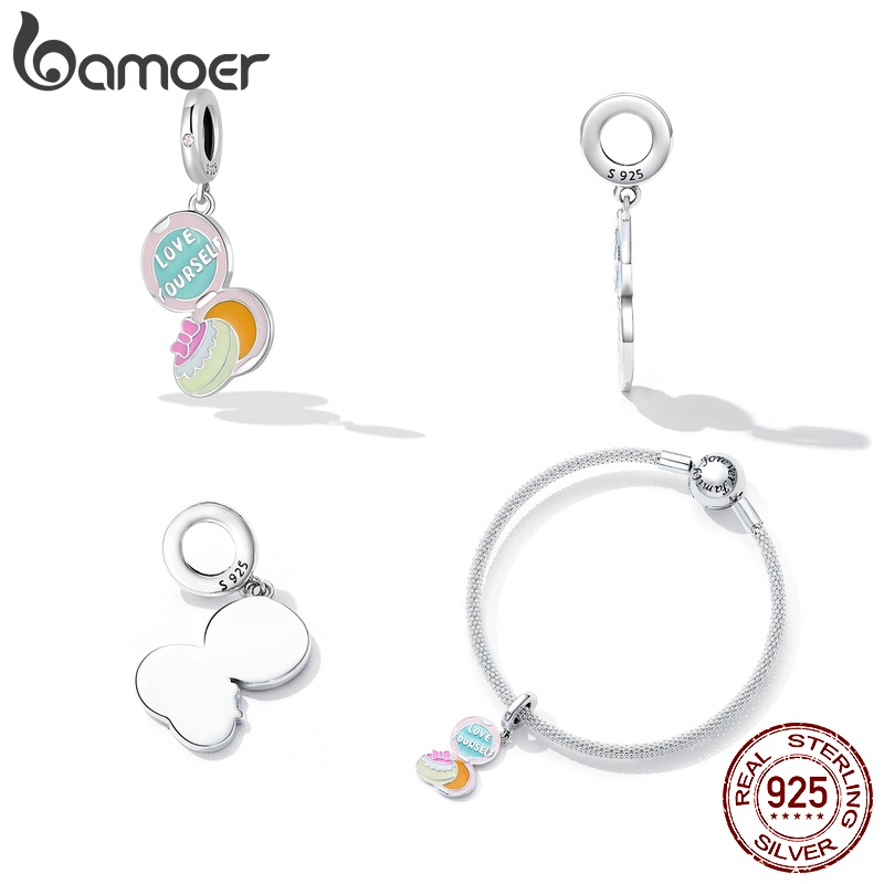 Mặt dây chuyền BAMOER SCC22037 925 bạc nhiều kiểu dáng tùy chọn
