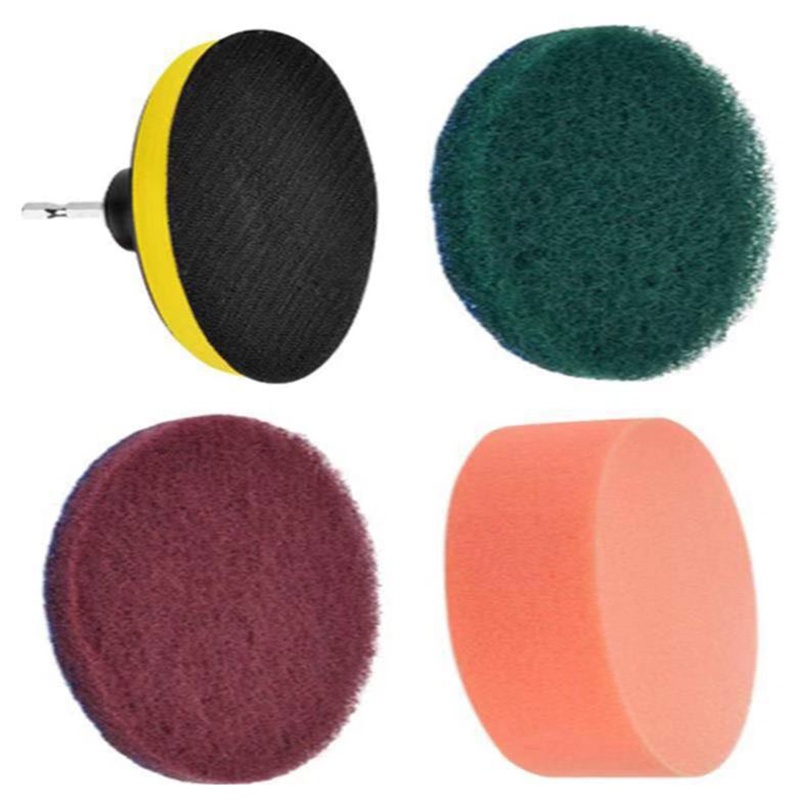 Bộ Cọ Vệ Sinh Nhà Tắm Gắn Máy Khoan Điện Tiện Dụng