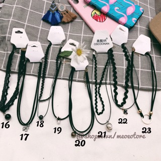 Vòng cổ đen CHOCKER có 23 mẫu đẹp để chọn
