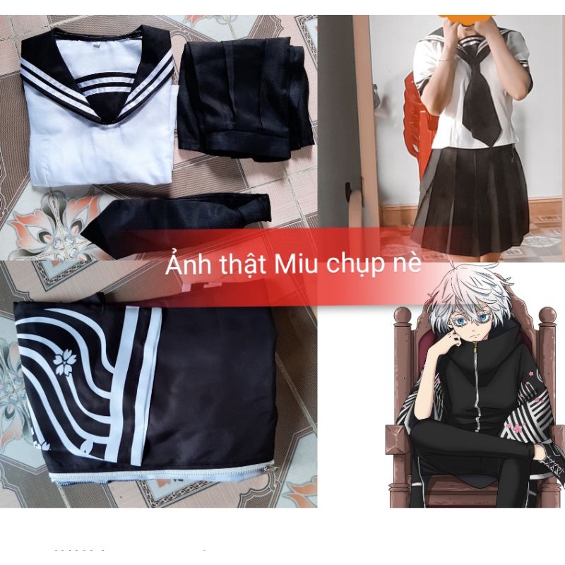 [O] Costume wig - quần áo cosplay Senju Kawaragi/Takeomi Akashi - Tokyo Revengers [Miu Cosplay] | BigBuy360 - bigbuy360.vn