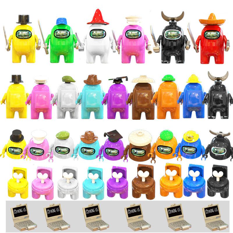 Mô hình lego nhân vật game Among Us