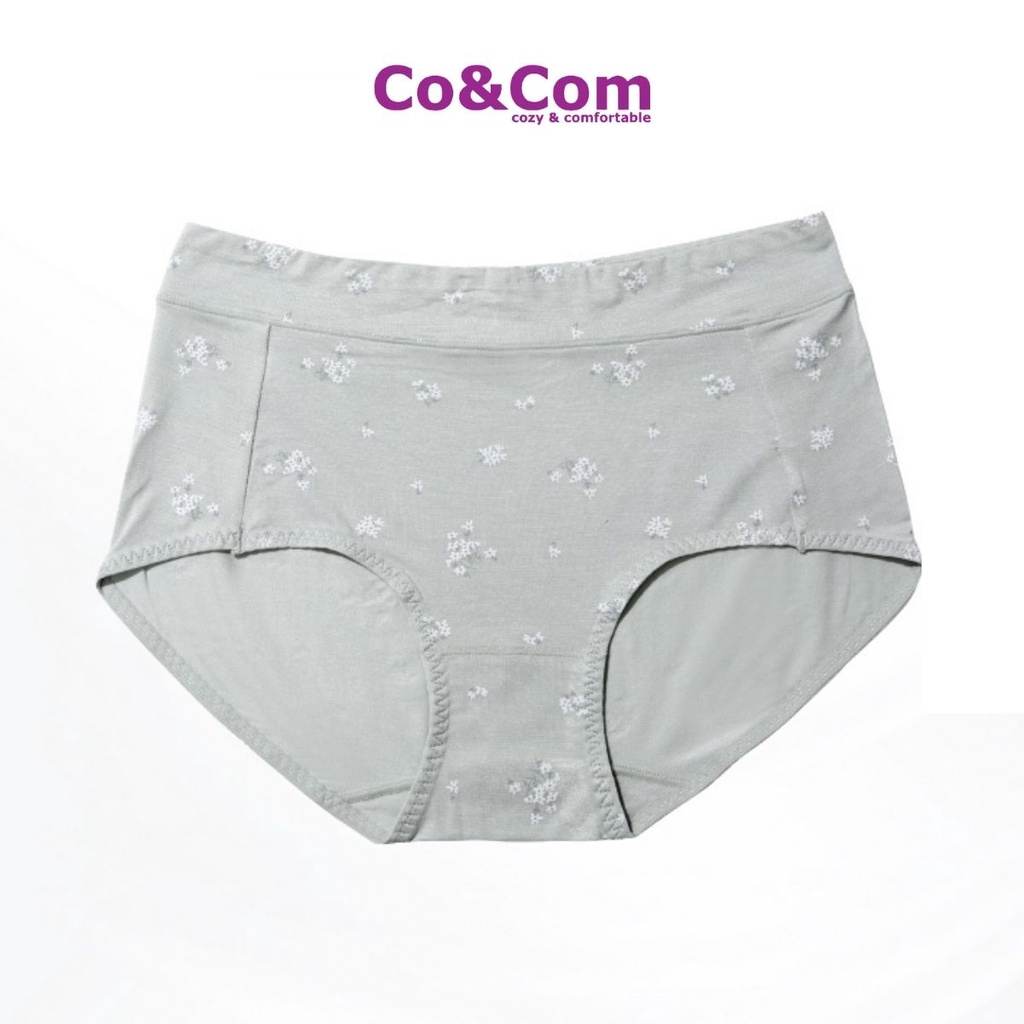 Quần Lót Nữ Cao Cấp, Quần Chip Cạp Cao Co&Com NO9013/15 Modal Hoa Nhí Kháng Khuẩn | BigBuy360 - bigbuy360.vn