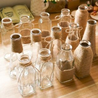 Cuộn dây thừng/dây gai decor vintage