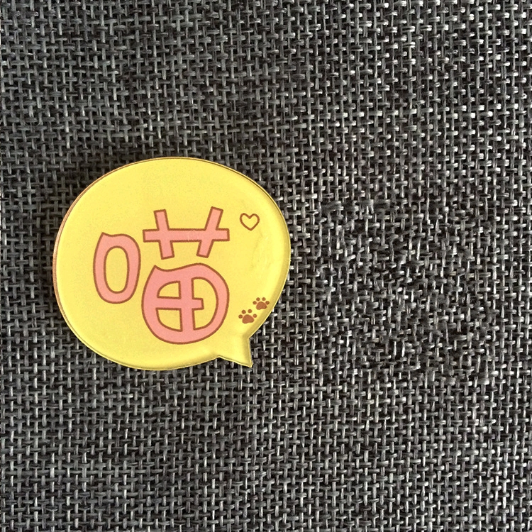 Ghim cài áo thiết kế hoạt hình Nhật Bản dễ thương xinh xắn