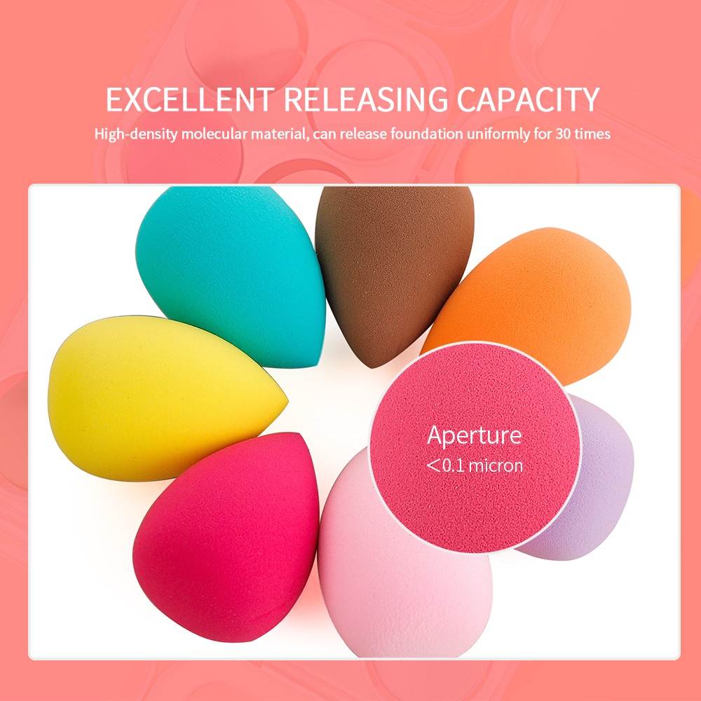 BEAUTY BLENDER Mút trang điểm hình tròn/tím/tím làm đẹp LARGE SIZE | BigBuy360 - bigbuy360.vn