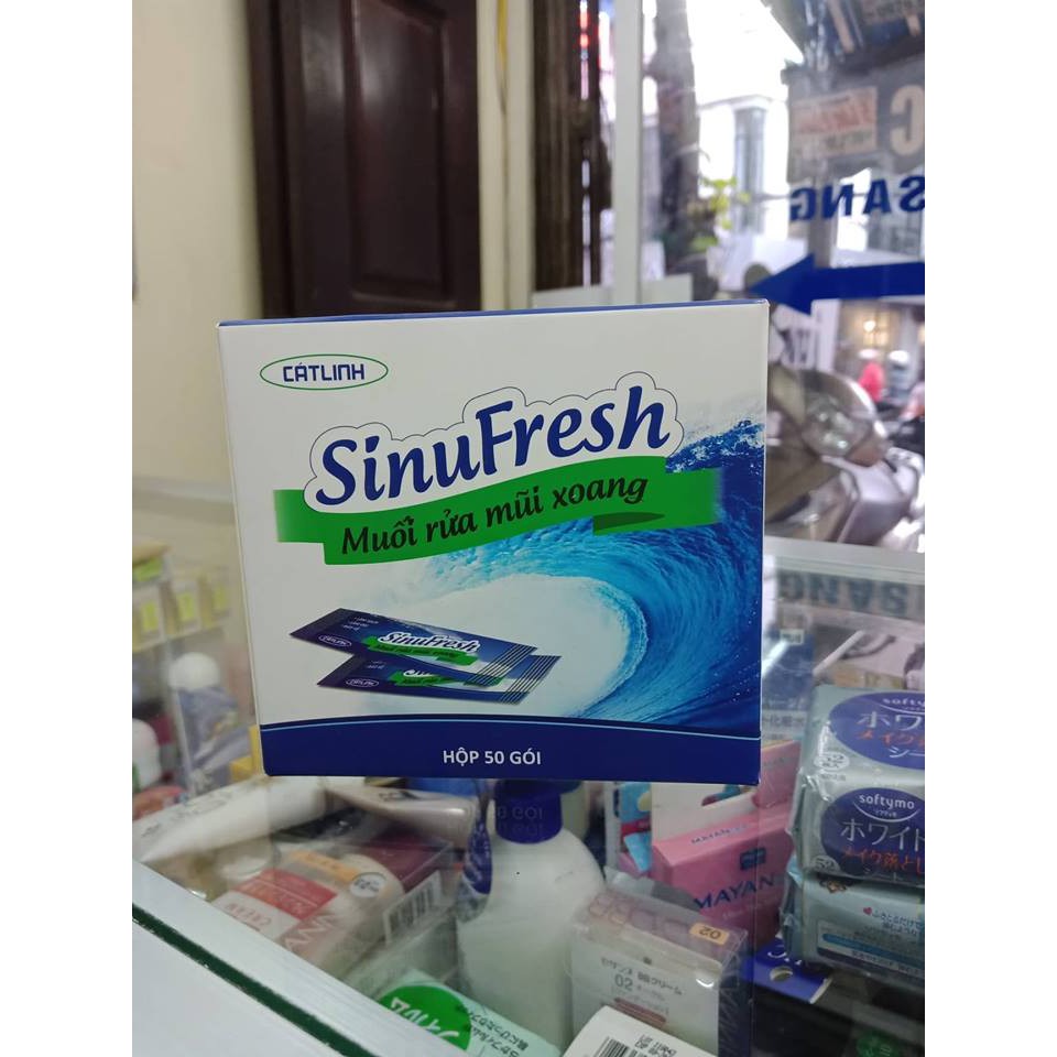 Bình Rửa Mũi SinuFresh 180ml Kèm Muối