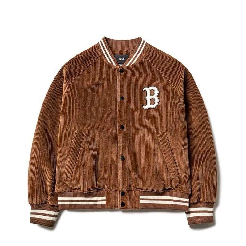 Áo khoác bomber cho bé MLB áo khoác trần bông hàng xuất dư