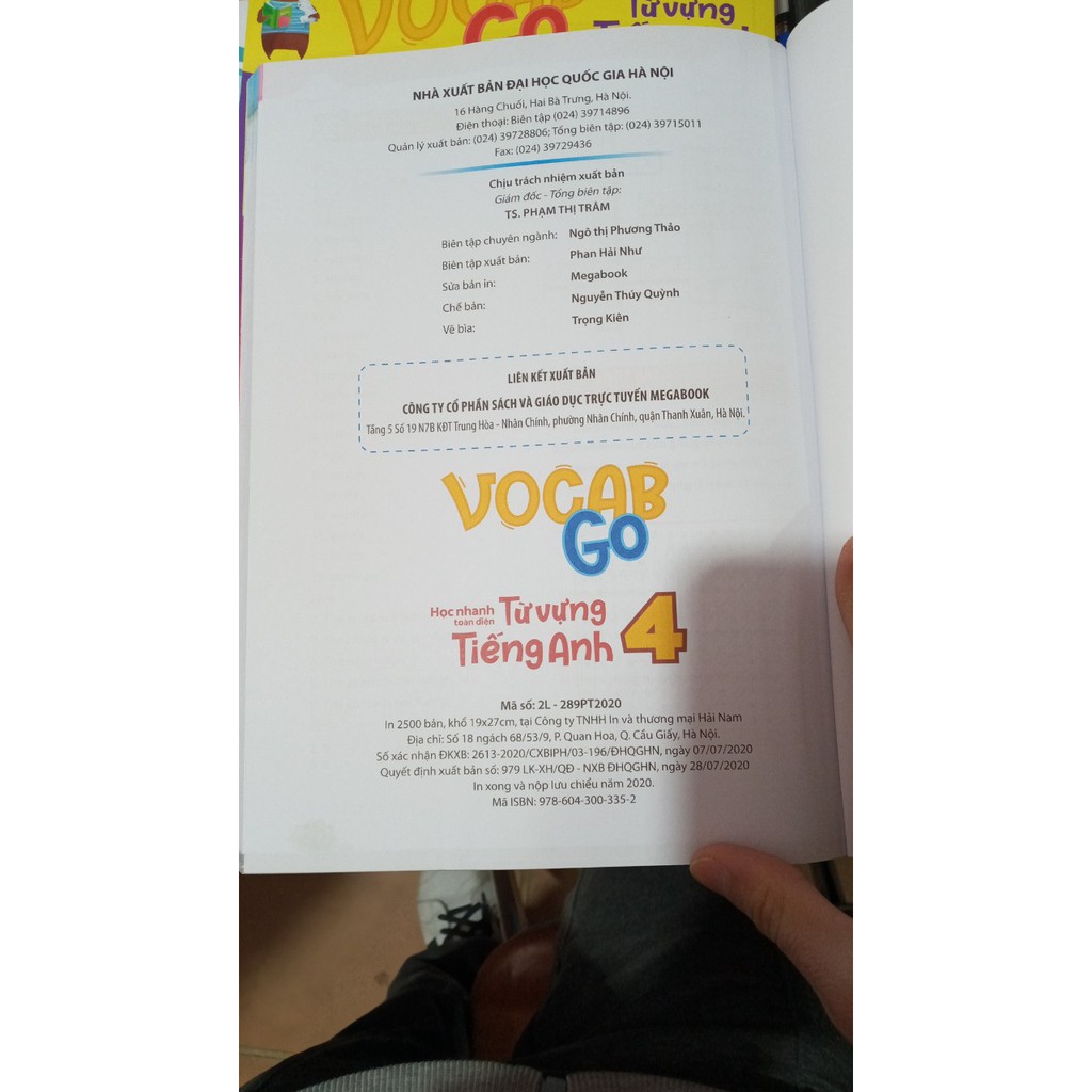 Sách -  vocab go học nhanh toàn diện Từ vựng tiếng anh 4