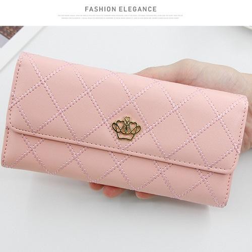 [Ví Nữ Dáng Dài] Ví Nữ Cầm Tay Đẹp Giá Rẻ Bóp Nữ Cao Cấp - Ví Da Nữ Hàng Hiệu Bảo Hành 12 Tháng | BigBuy360 - bigbuy360.vn