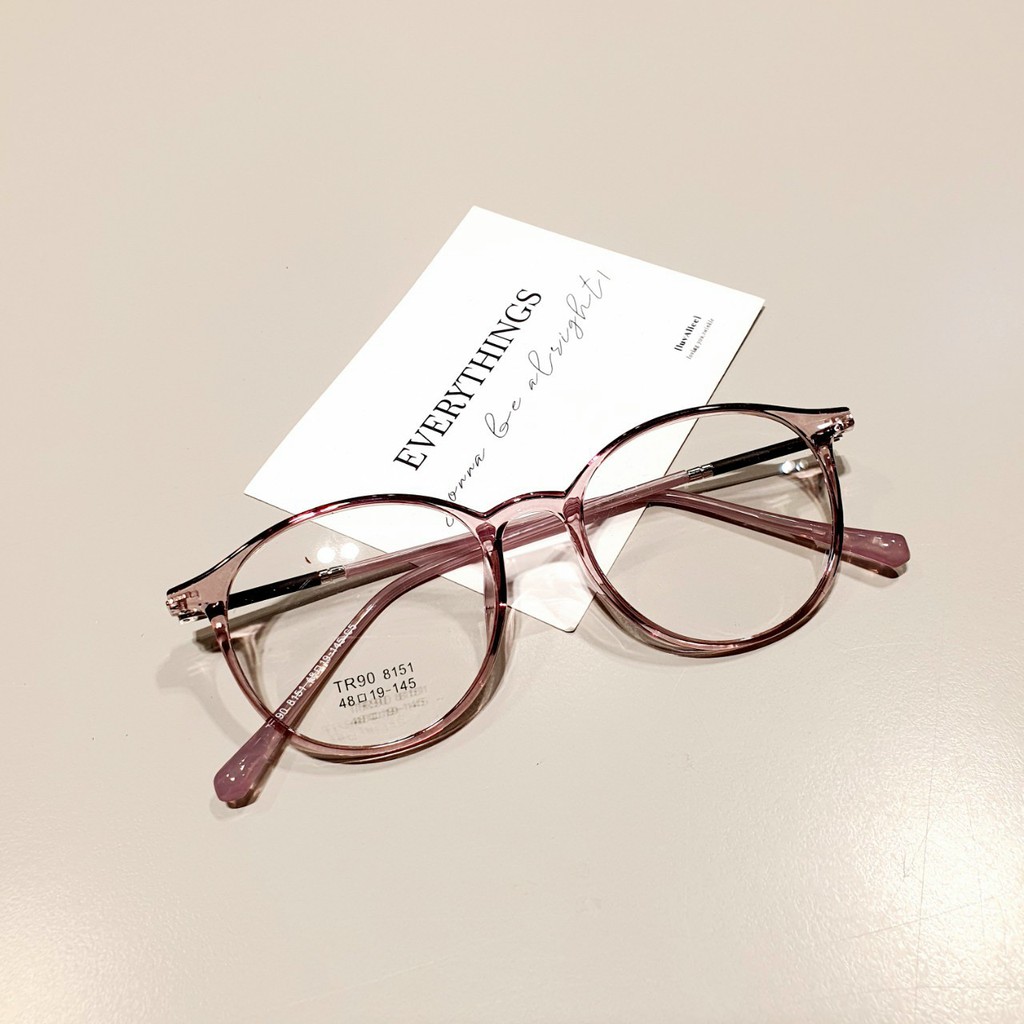 Gọng Kính Cận Nhựa Dẻo Form Tròn Dành Cho Học Sinh, Sinh Viên - 8151 | BigBuy360 - bigbuy360.vn