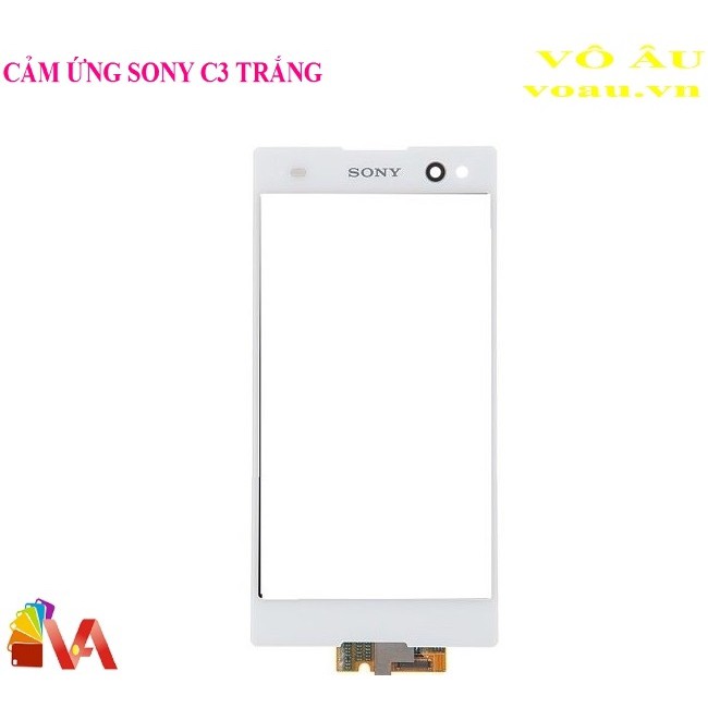 [GIÁ GỐC SIÊU RẺ] MẶT KÍNH CẢM ỨNG SONY C3 DUAL MÀU TRẮNG [COD TOÀN QUỐC]