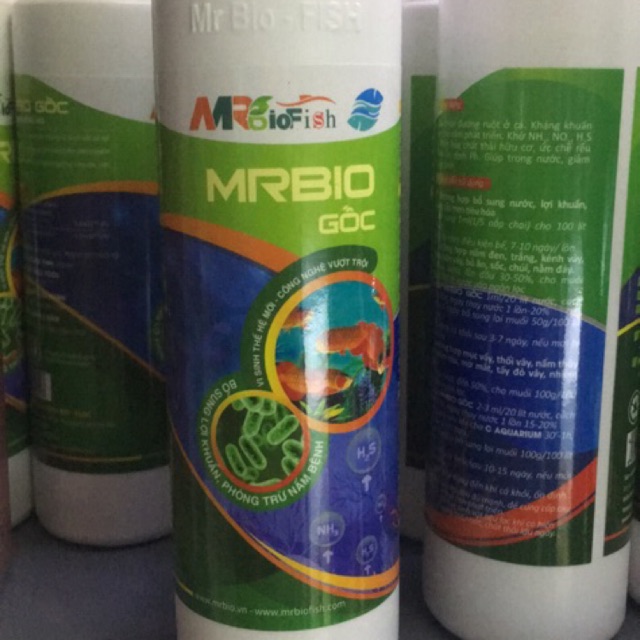 Mr Bio Fish - Men vi sinh cho hồ cá cảnh
