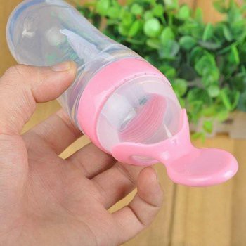 Bình thìa ăn dặm silicon siêu mềm - Bảo bối nhàn hạ cho mẹ