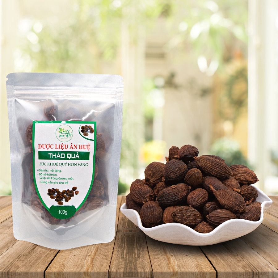 Thảo quả khô Tây Bắc gia vị 100g.
