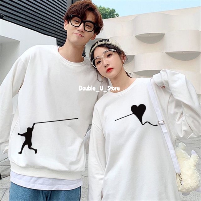 Áo Len Oversize Lovekite | Áo Sweater Phong Cách Hàn Quốc Cho Cặp Đôi | Áo Cổ Thuyền Cỡ Lớn S M L XL XXL XXXL XXXXL XXXXXL Xxxxxxl XXXXL XXXXL | Tấm Vải Cotton Lông Cừu Mềm Mại Dày Dặn | Áo Nỉ Tay Dài Thời Trang Dành Cho Nam Và Nữ