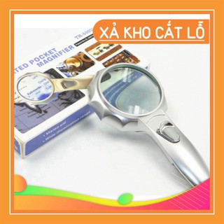 Kính lúp 65mm cầm tay có đèn th-600555 siêu sale