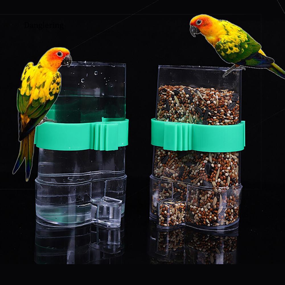 Máng ăn uống tự động có thể chế nước cho chim cảnh