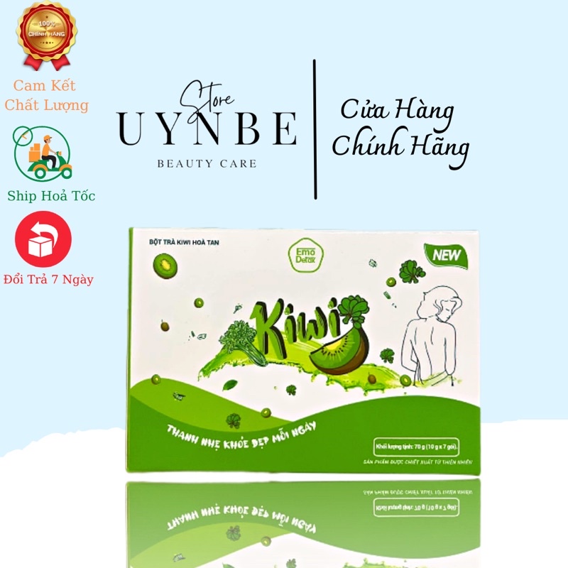 DETOX KIWI CẦN TÂY GIẢM CÂN EMOSLIM CHÍNH HÃNG 100% / Giảm 1-5kg chỉ sau 7 ngày / Freeship + Quà / giam can collagen