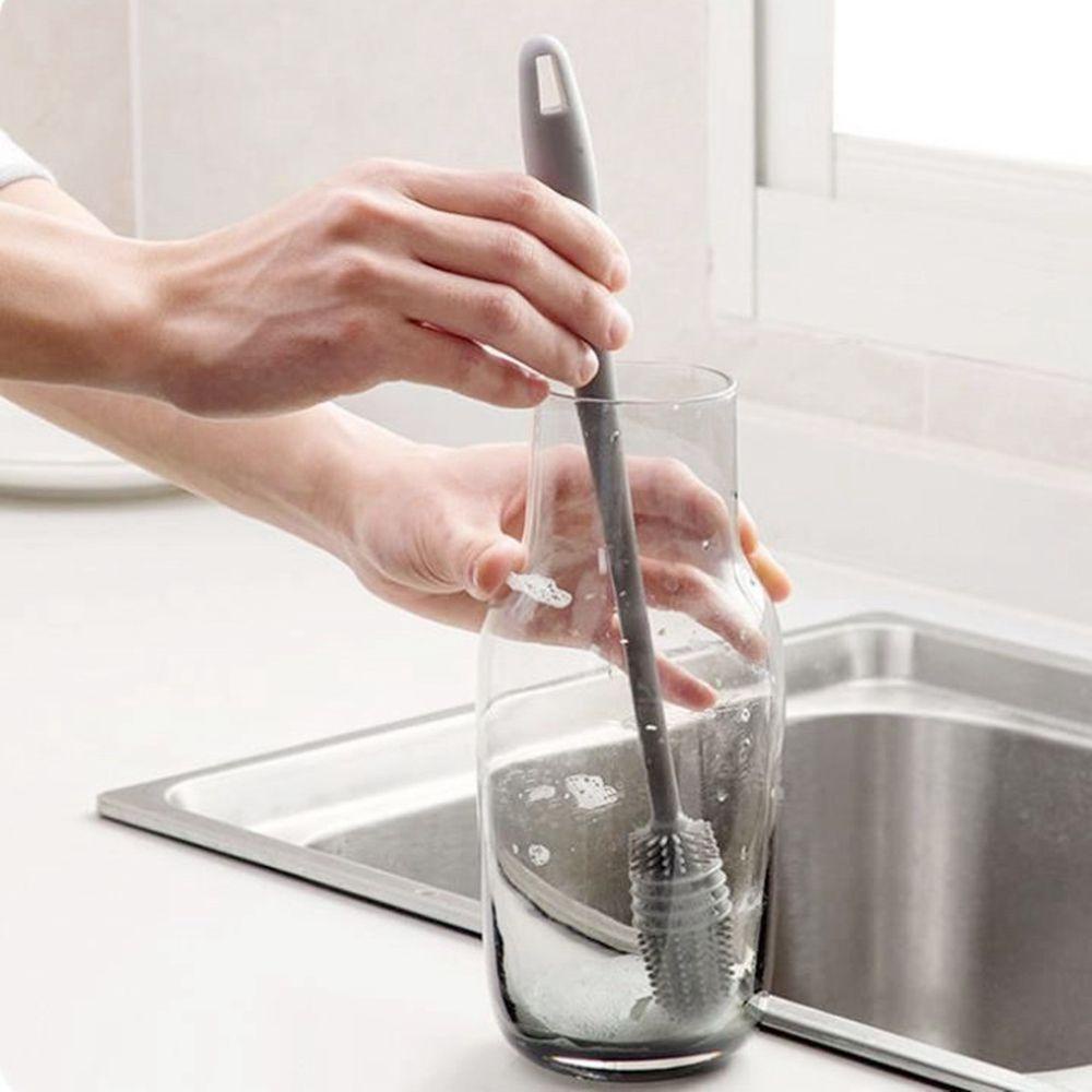 Cọ Rửa Chai Lọ Bằng Silicone Xoay 360 Độ Đa Năng Tiện Dụng