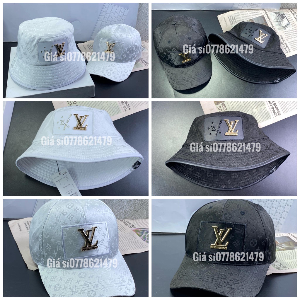 Combo 2 nón GC  sói vàng đậm chất thời trang hàn quốc