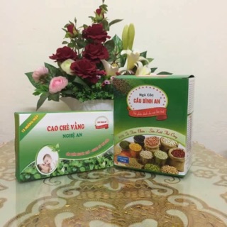 Combo ngũ cốc 1 kg, cao chè vằng (13 miếng)