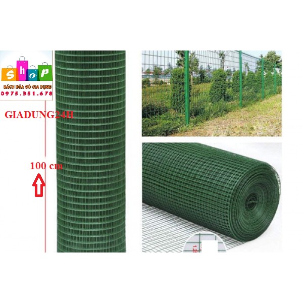 Lưới sắt bọc nhựa màu xanh mắt bé-Lưới sàng cát, Lưới chống chuột và côn trùng-Giadung24h