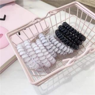 Hộp 10 cột tóc lò xo nhiều màu