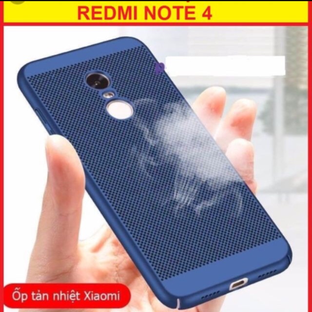 Ốp lưng tản nhiệt chống nóng máy cho xiaomi redmi note 4