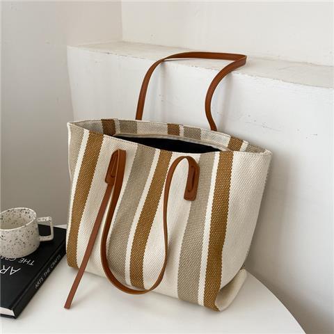 Túi xách canvas sức chứa lớn thiết kế thời trang dành cho nữ