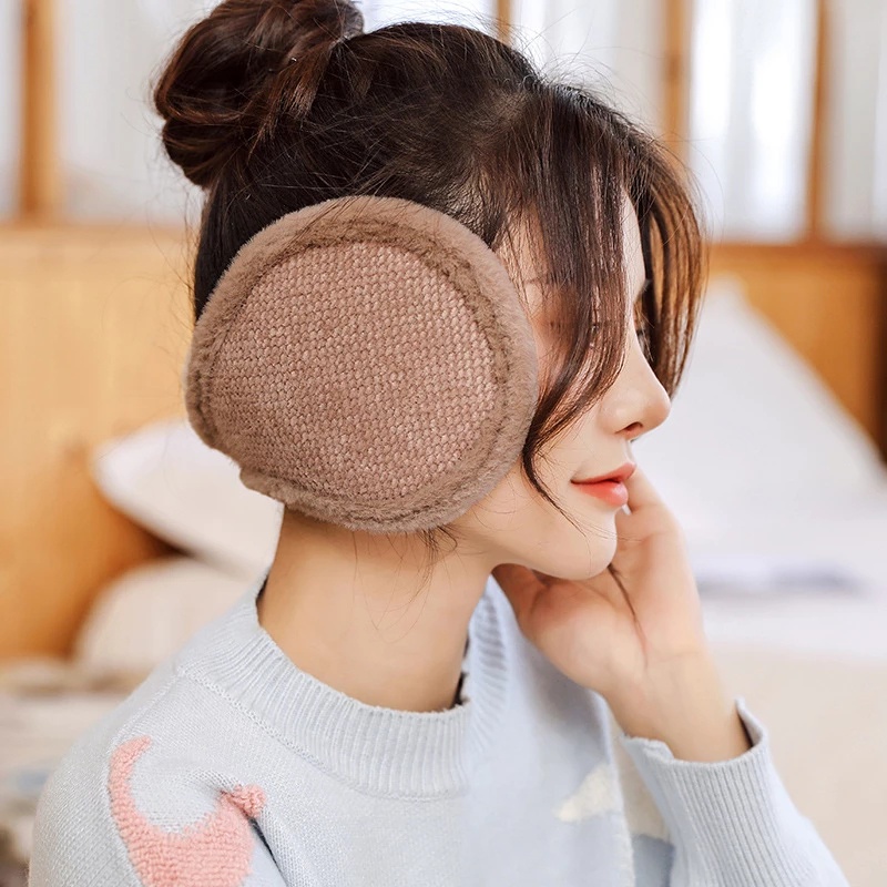 1 Chụp Tai / Chụp Tai Phủ Lông Dày Dặn Giữ Ấm Mùa Đông Cho Nam / Nữ