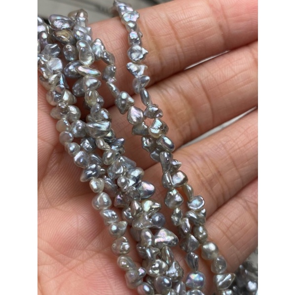 Dây chuyền trai thật keishi vintage