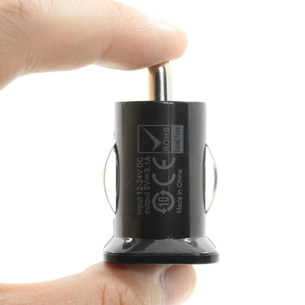 Tẩu Sạc Điện Thoại Di Động USAMS 12V 3.1A Hai Cổng USB Cho Điện Thoại Di Động/Máy Tính Bảng