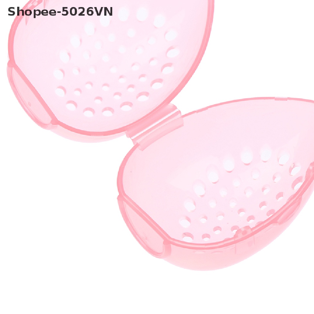 1 Hộp Rỗng Đựng Mút Trang Điểm Hình Quả Trứng