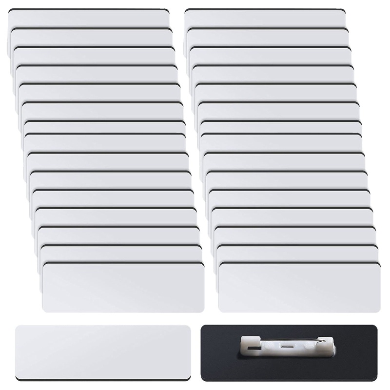 Bảng Tên Kèm Ghim Tùy Chỉnh Tiện Dụng Cho Trường Học / Văn Phòng